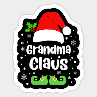 Grandma Claus Sticker